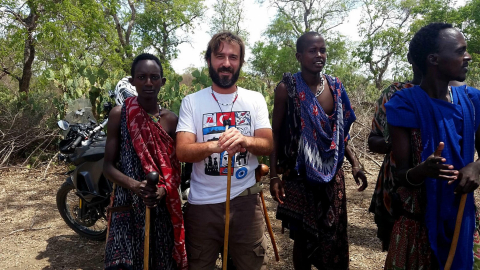 Masai yerlilerine harmandalı zeybeği öğreten gezginin yeni rotası Orhun Yazıtları