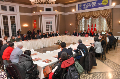 Mehmet Akif Üstündağ’dan Ankara Kent Konseyi Başkanı Halil İbrahim Yılmaz’a ziyaret