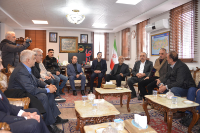 Erzurum'da STK'lardan İran Başkonsolosluğu'na taziye ziyareti