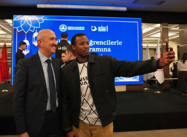 Göç İdaresi Başkanlığı uluslararası öğrencilerle iftar yemeğinde bir araya geldi