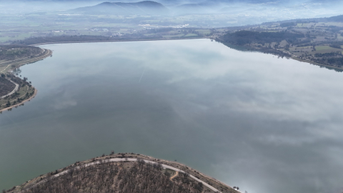 Gölköy Baraj Gölü'nde su seviyesi 90’a ulaştı