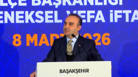 İstanbul- Bakan Kacır: Hiç kimsenin Türkiye'ye yan gözle bakmasına izin vermeyiz