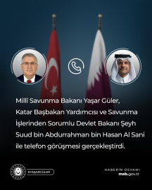 Bakan Güler, Katar Başbakan Yardımcısı ile görüştü