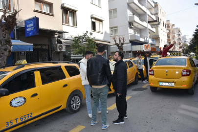 Öldürülen taksicinin meslektaşlarından konvoylu tepki / Ek fotoğraflar