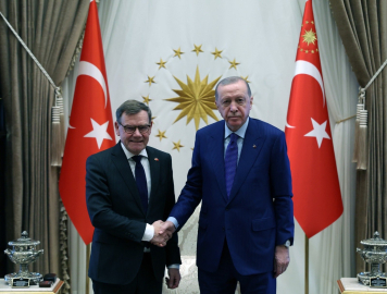 Cumhurbaşkanı Erdoğan, Almanya Dışişleri Bakanı Wadephul’u kabul etti