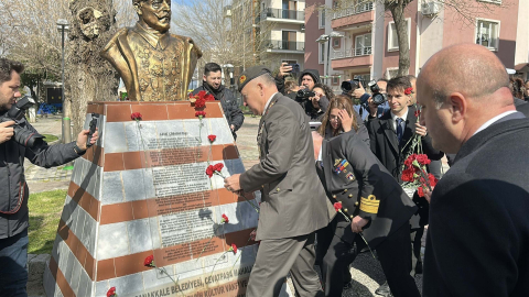 Çanakkale Savaşları kahramanı Cevat Paşa törenle anıldı