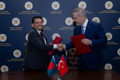 Bakan Fidan, Bangladeşli mevkidaşı Khalilur Rahman ile görüştü (2) / Fotoğraflar