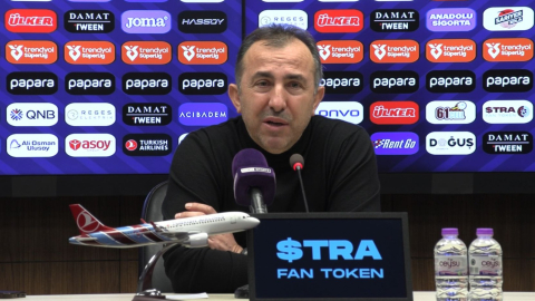 Trabzonspor - Çaykur Rizespor maçının ardından