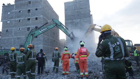 Kenya'da bina çöktü: 4 ölü, 4 yaralı