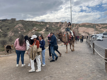 Kapadokya’yı bayramda 57 bin 988 turist ziyaret etti