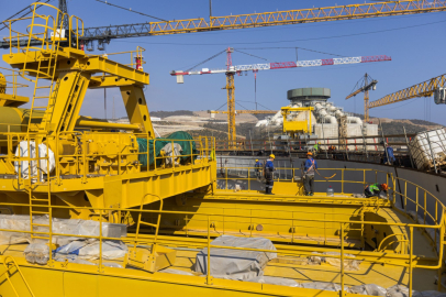 Akkuyu NGS’nin ikinci güç ünitesinde kutup vinci kuruldu