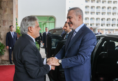 Dışişleri Bakanı Fidan, Pakistan Dışişleri Bakanı Dar ile bir araya geldi