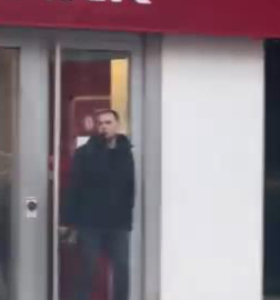 İstanbul - Beşiktaş'ta bankaya soygun girişimi-2 / Ek görüntü