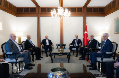 Bakan Fidan, Hamas heyetiyle bir araya geldi