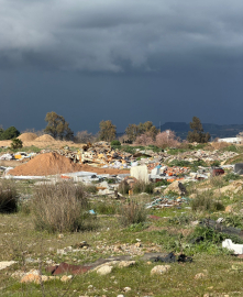 Kuş cenneti çöplüğe döndü