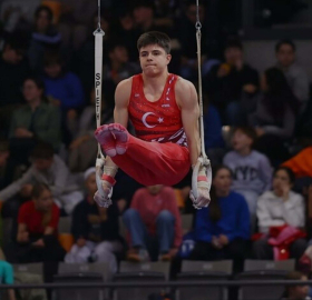 Artistik jimnastikte dünya 4'üncüsü olan Ege: Şimdi daha çok çalışmam gerektiğini biliyorum