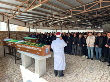 Ankara'daki kazada ölen 5 kişi, son yolculuklarına uğurlandı
