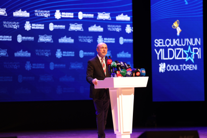 Selçuklu Belediyespor Kulübü sporcuları ödüllerini aldı