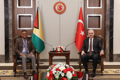 TBMM Başkanı Kurtulmuş, Guyana, Nijer ve Zambiya Meclis Başkanları ile görüştü