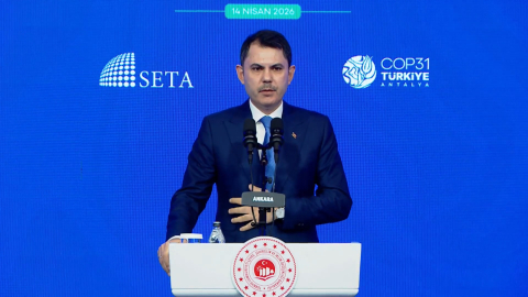 Bakan Kurum: COP31'de en çok su ve gıdaya dikkat çekeceğiz