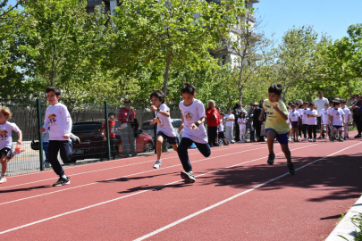 Çocuklar farkındalık için koştu