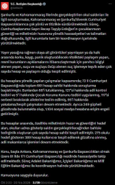 İletişim Başkanlığı: Okullardaki saldırılara ilişkin 661 hesap sahibi hakkında soruşturma başlatıldı