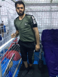 Iraklı felçli gazeteci, Türkiye'de yeniden ayağa kalktı