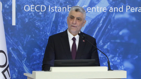 Bakan Bolat OECD 'Kritik Mineraller Forumu'nda konuştu
