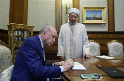 Cumhurbaşkanı Erdoğan, TDV'ye kurban vekaleti verdi