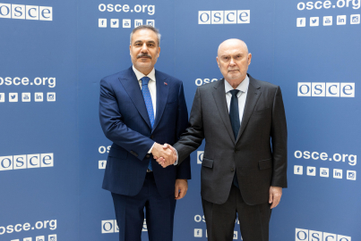 Bakan Fidan, AGİT Genel Sekreteri Sinirlioğlu ile görüştü