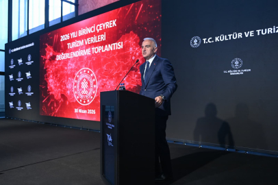 Bakan Ersoy 2026 yılının ilk çeyreğine ait turizm verilerini açıkladı