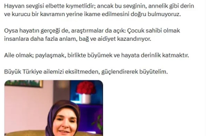 Bakan Göktaş: Aile, başka sevgilerle ikame edilecek kavram değildir