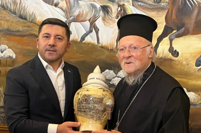 Fener Rum Patriği Bartholomeos, ayin için Nevşehir'e geldi