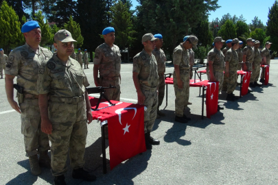 Kilis'te engelli bireyler, 1 gün için asker oldu