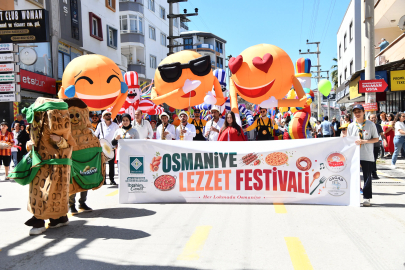Osmaniye’de 'Lezzet Festivali’ renkli görüntülerle başladı