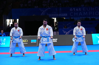 Türkiye Karate Erkek Kata Takımı, Avrupa ikincisi oldu