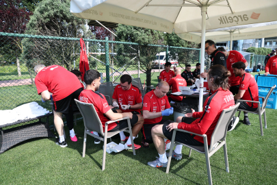 A Milli Futbol Takımı, dayanıklılık testinden geçti