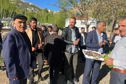 Köyde asırlık bayram geleneği yaşatılıyor
