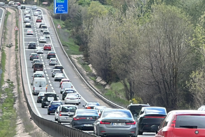 Bolu'da bayram dönüşü yoğunluğu başladı
