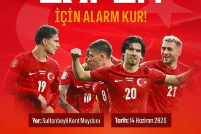 Sultanbeyli’de milli maç heyecanı sabah namazıyla başlayacak