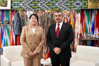 Bakan Tekin, Kırgızistan ve Azerbaycan eğitim bakanları ile görüştü