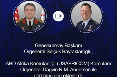 Genelkurmay Başkanı Bayraktaroğlu, ABD Afrika Komutanlığı Komutanı ile görüştü