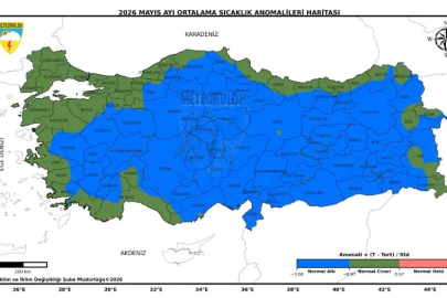 Son 56 yılın en soğuk 7'nci mayıs ayı yaşandı