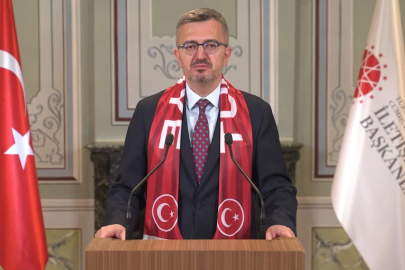 İletişim Başkanı Duran'dan, A Milli Futbol Takımı'na destek mesajı