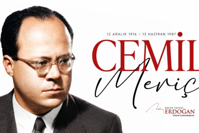 Cumhurbaşkanı Erdoğan, Cemil Meriç'i andı 