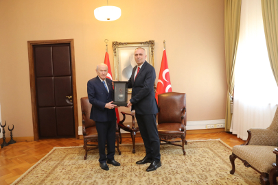 Özel Harekat Başkanı Hayal, Devlet Bahçeli'yi ziyaret etti 